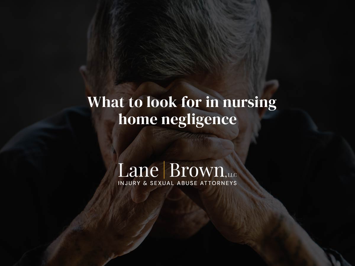 What to look for in nursing home negligence