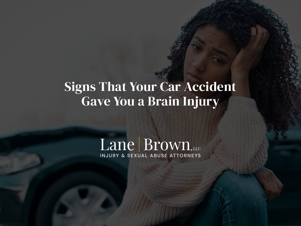 Signs That Your Car Accident Gave You a Brain Injury