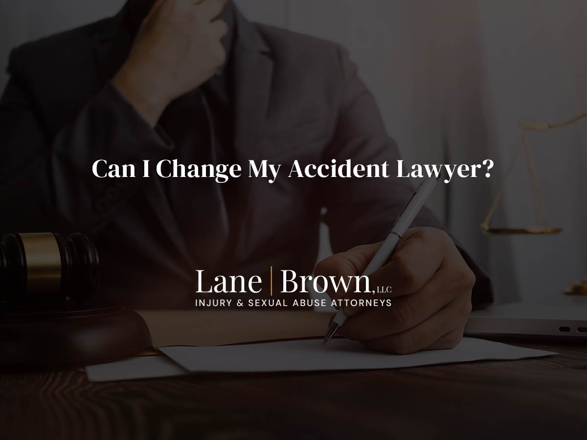 Can I Change My Accident Lawyer?