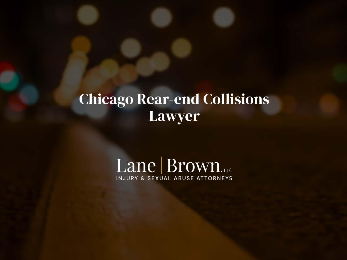 Chicago Rear-End Collision Attorney: Your Legal Advocate